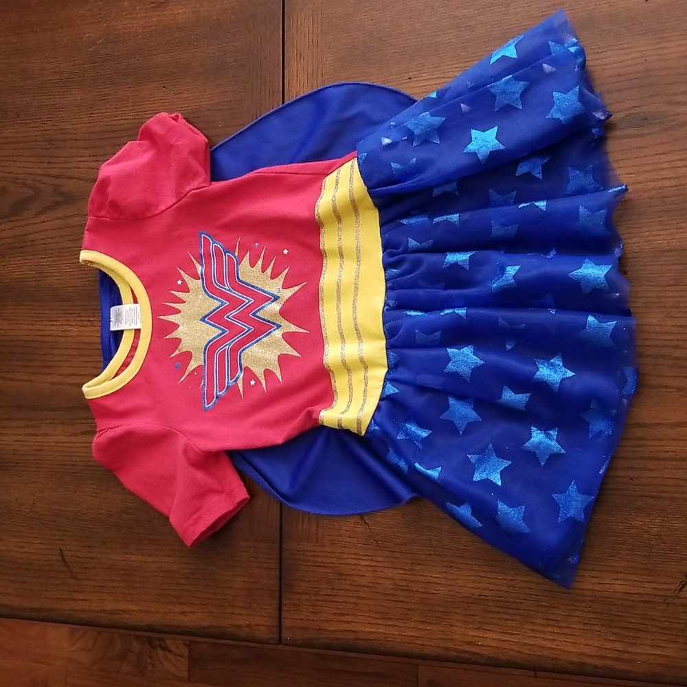 Wonder Woman Superhero Dress Girls